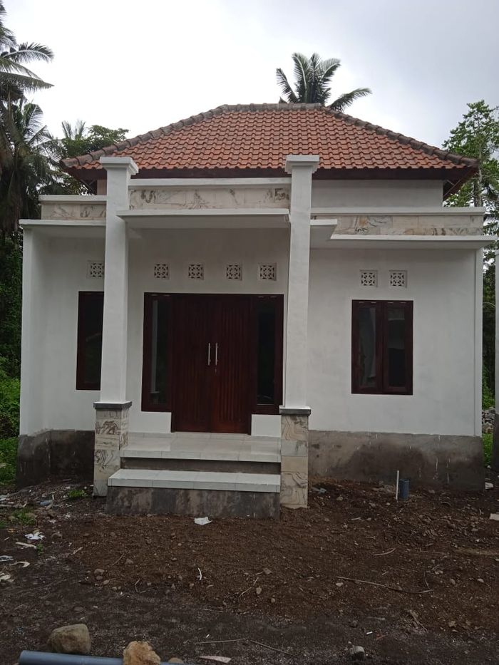 foto tampak rumah tipe 33 perumahan BUNGAYA INDAH