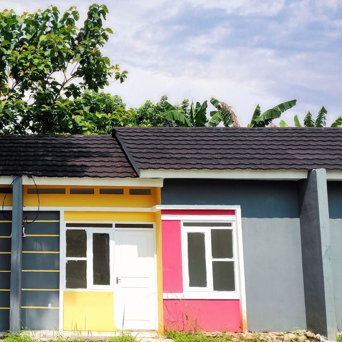 foto tampak rumah tipe 30/60 perumahan Natureland Kiano1