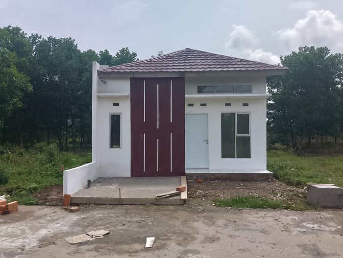 foto tampak rumah tipe 36 perumahan Putra Residence 3