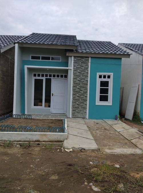 foto contoh rumah perumahan perumahan tri kencana utama