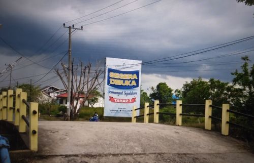 foto gerbang perumahan Semangat Sejahtera III