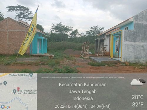 foto posisi tengah perumahan ELHA RAYA LAWANGAJI RESIDENCE