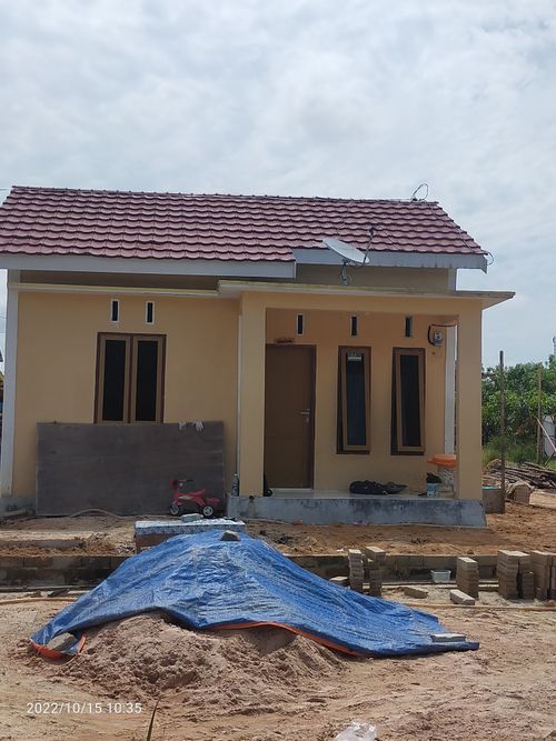 foto contoh rumah perumahan Pesona Juata Permai II