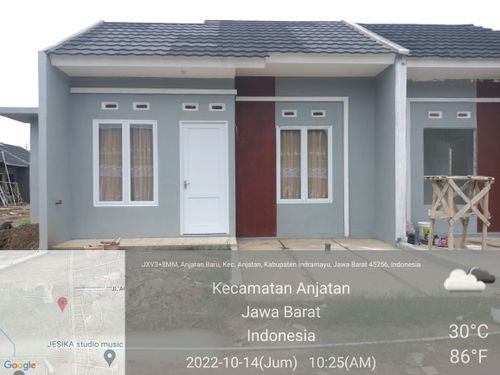 foto contoh rumah perumahan Panorama Anjatan Village