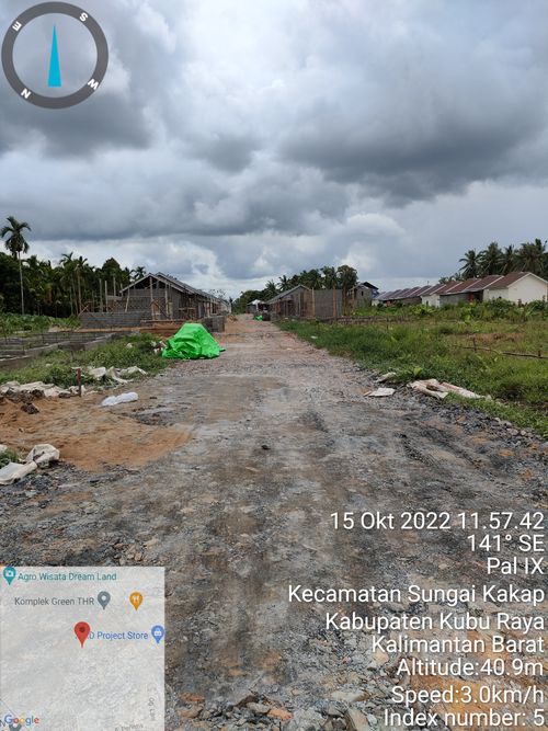 foto posisi tengah perumahan SWADAYA INDAH LESTARI 2