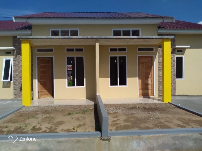 foto tampak rumah tipe 36/84 perumahan GRAHA INTAN PERMAI