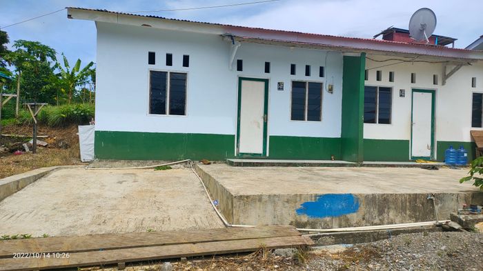 foto tampak rumah tipe 36 perumahan SOGUN PERMAI 2