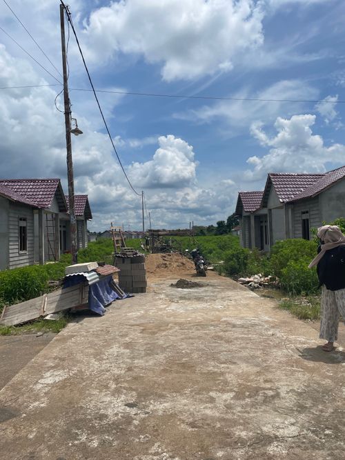 foto posisi tengah perumahan BUSRI RESIDENCE