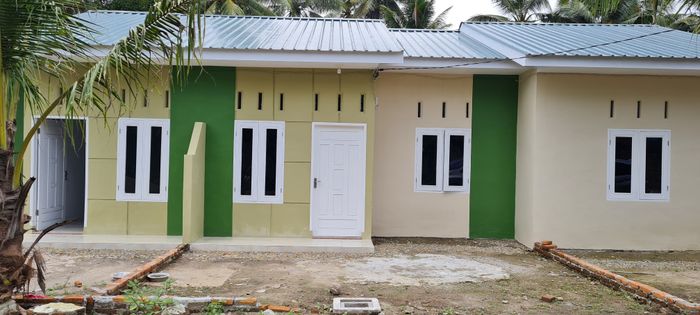 foto tampak rumah tipe 36 perumahan TANDAM HILIR SEJAHTERA
