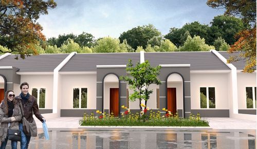 foto posisi tengah perumahan BHATARA VILLAGE