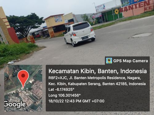 foto gerbang perumahan Banten Metropolis Residence (2)