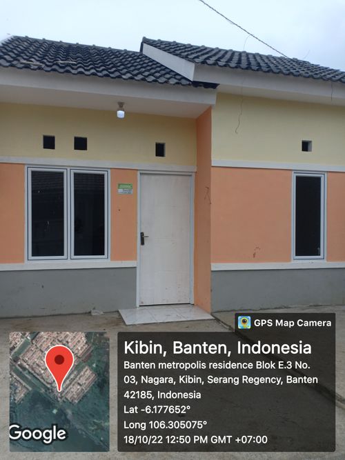 foto contoh rumah perumahan Banten Metropolis Residence (2)