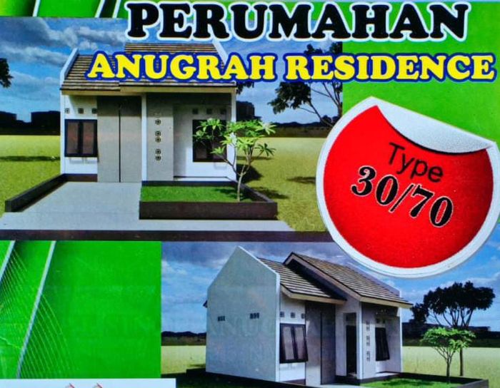 foto tampak rumah tipe 30/70 perumahan ANUGRAH RESIDENCE