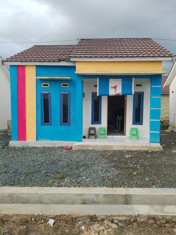 foto tampak rumah tipe 36+ perumahan ARYA GUNUNG BESAR REGENCY