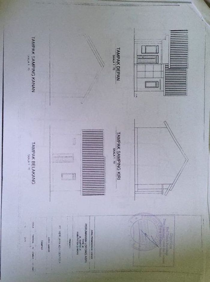 foto tampak rumah tipe 36 perumahan LORONG ASRI 3