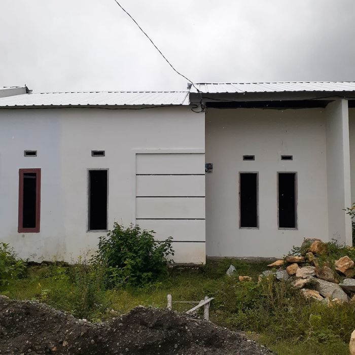 foto tampak rumah tipe 36 perumahan BABANA PERMAI 2