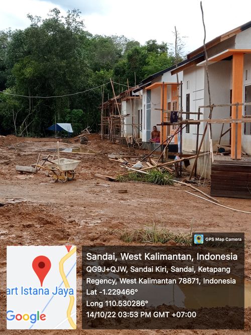 foto posisi tengah perumahan MANIAKA RESIDENCE