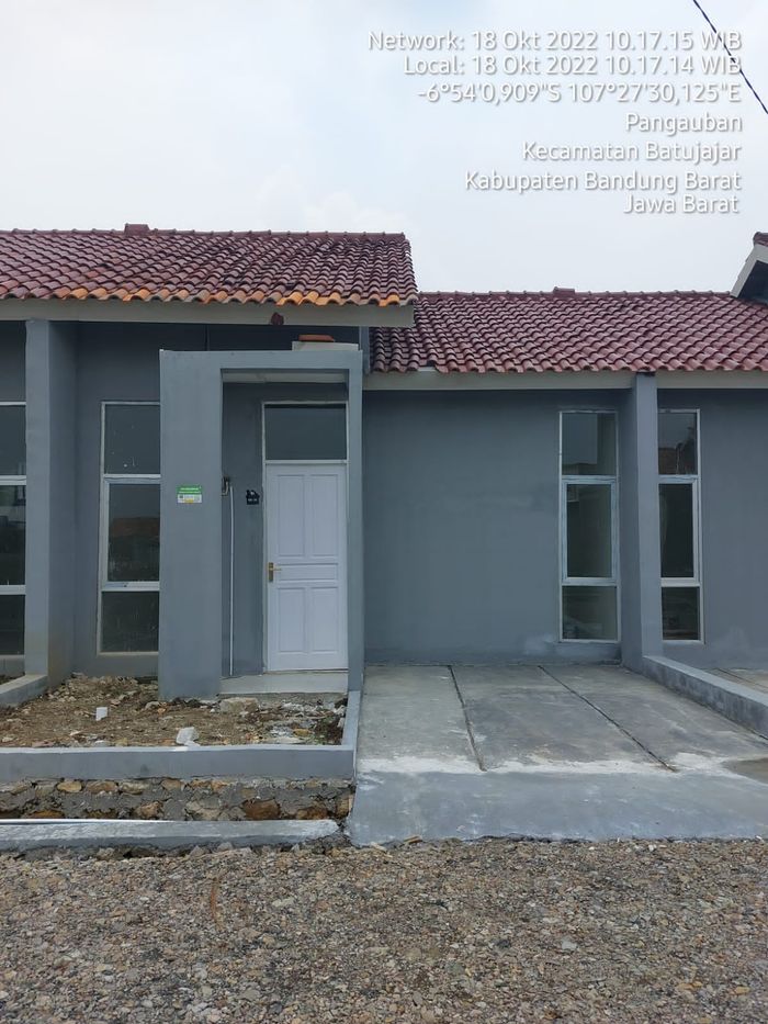foto tampak rumah tipe 30/60 perumahan Perumahan Pangauban Silih Asih Tahap 4