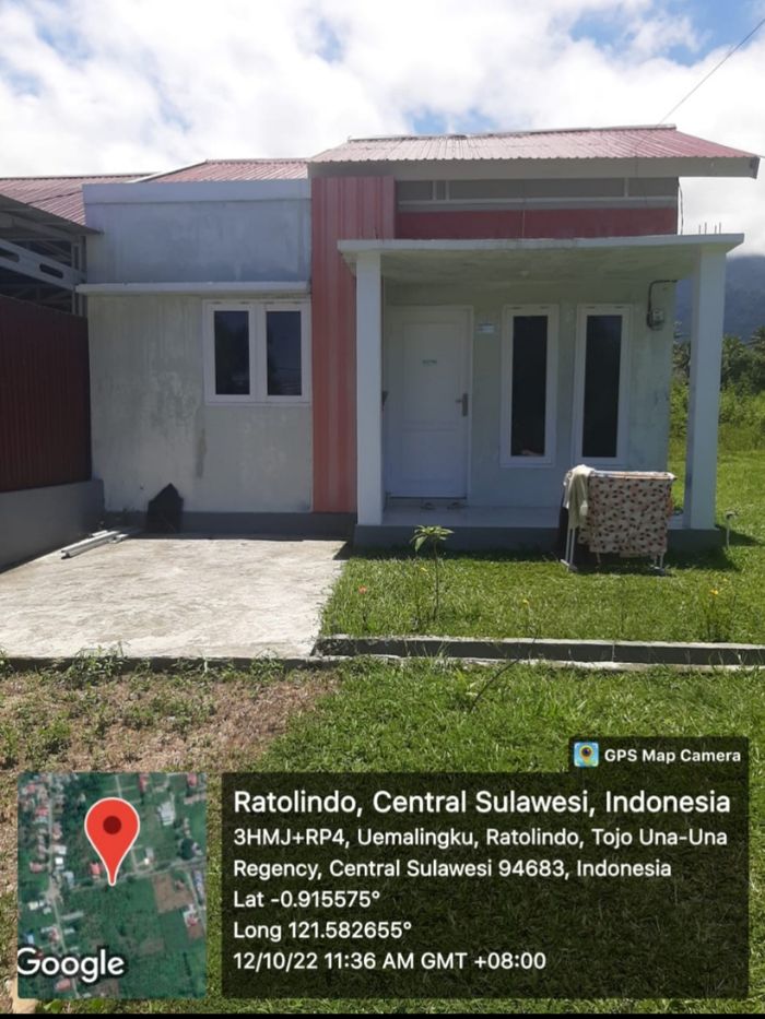 foto tampak rumah tipe 36 perumahan ROSELLA RESIDENCE