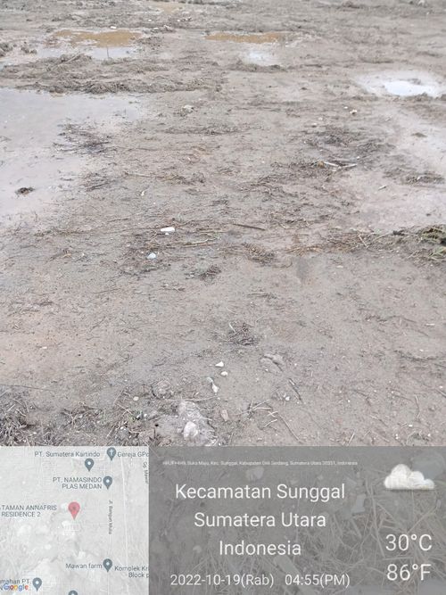 foto posisi tengah perumahan YASA MEKRO MINIMALIS IV