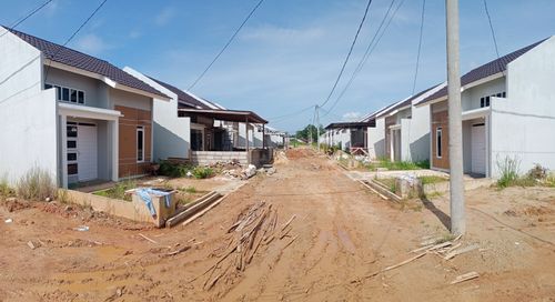 foto posisi tengah perumahan AMBASSADOR RESIDENCE 3 TAHAP 3