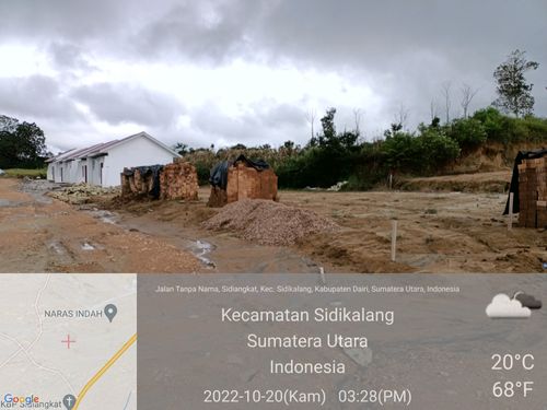 foto posisi tengah perumahan Griya Modetra Sidiangkat