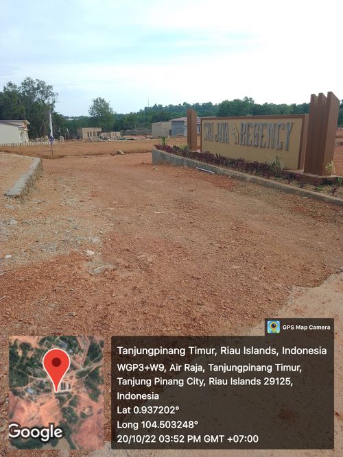 foto gerbang perumahan Sri Jaya Regency