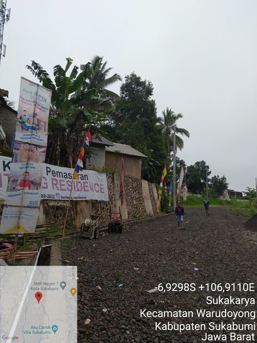foto gerbang perumahan BENTENG RESIDENCE