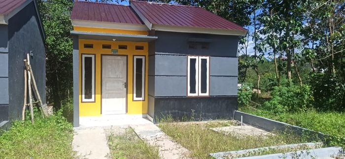 foto tampak rumah tipe 36/91 perumahan PERUMAHAN TRI SATYA RESIDENCE