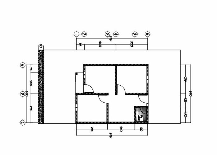 foto denah rumah tipe 36/91 perumahan PERUMAHAN TRI SATYA RESIDENCE
