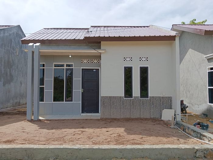 foto tampak rumah tipe 36 perumahan DENETA RESIDENCE 3