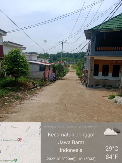 foto posisi tengah perumahan GRIYA BENGAWAN PERMAI