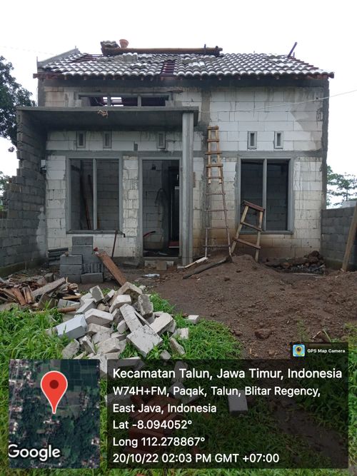 foto contoh rumah perumahan JUPITER LAND