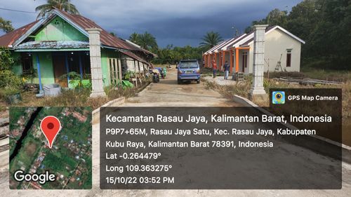 foto gerbang perumahan RASAU MANSION 4