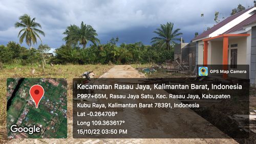 foto posisi tengah perumahan RASAU MANSION 4