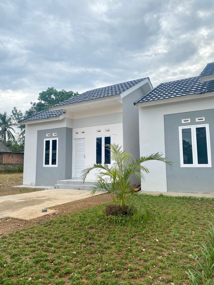 foto tampak rumah tipe 36 perumahan Putramas Residence 3