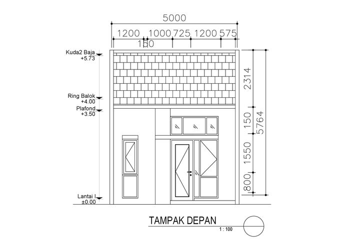 foto tampak rumah tipe Nevada 496170 perumahan Cifest Hill