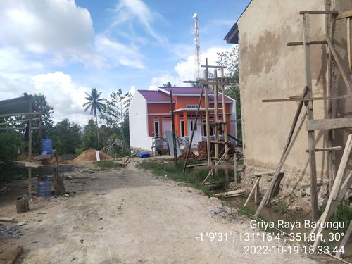 foto gerbang perumahan Griya Raya Barungu