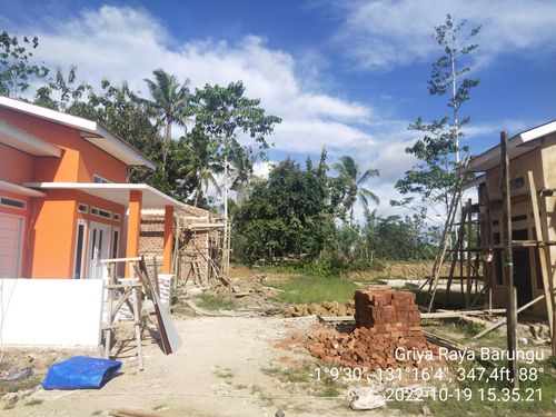 foto posisi tengah perumahan Griya Raya Barungu