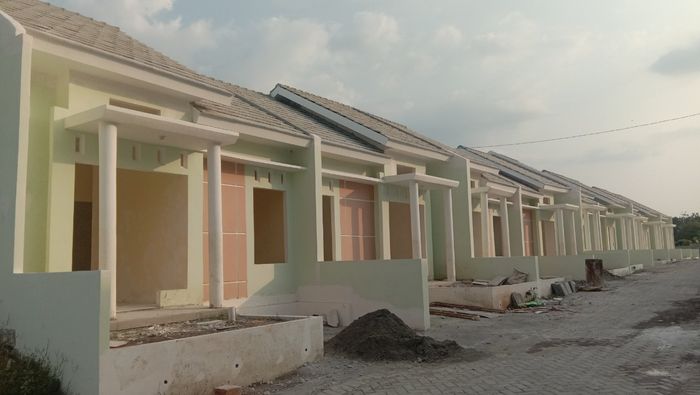 foto tampak rumah tipe 32 Subsidi perumahan Emerald Garden Regency
