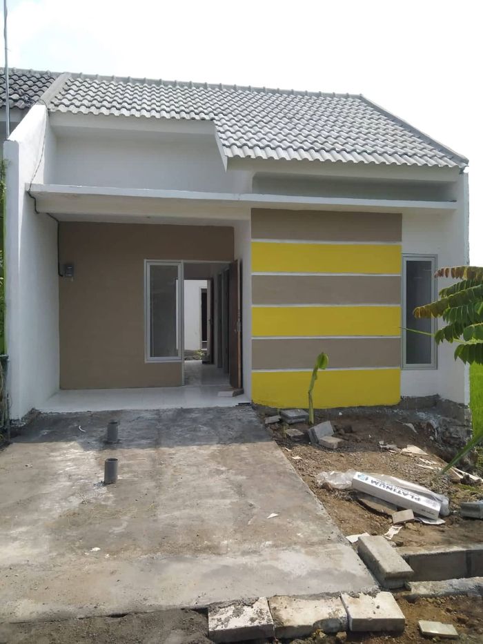 foto tampak rumah tipe 25/66 perumahan PERUMAHAN GRAHA MULIA