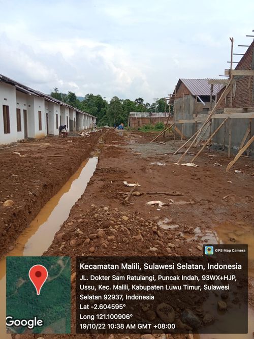 foto posisi tengah perumahan NINDA KENZU MALILI