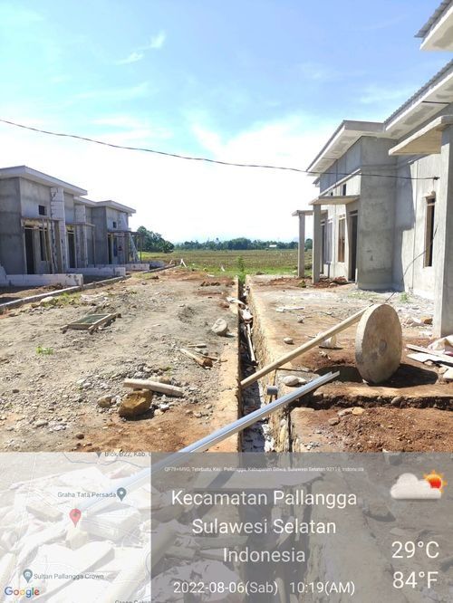 foto posisi tengah perumahan PUTRA PRATAMA RESIDENCE TAHAP 2