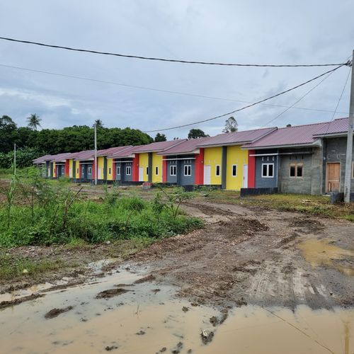 foto gerbang perumahan Villa Patumbak Permai tahap 2