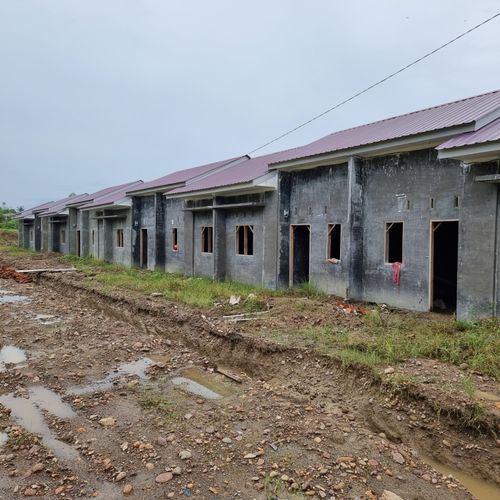 foto posisi tengah perumahan Villa Patumbak Permai tahap 2