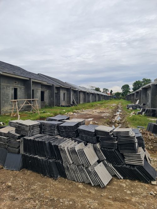 foto posisi tengah perumahan ARIDZKA NURSALAM RESIDENCE