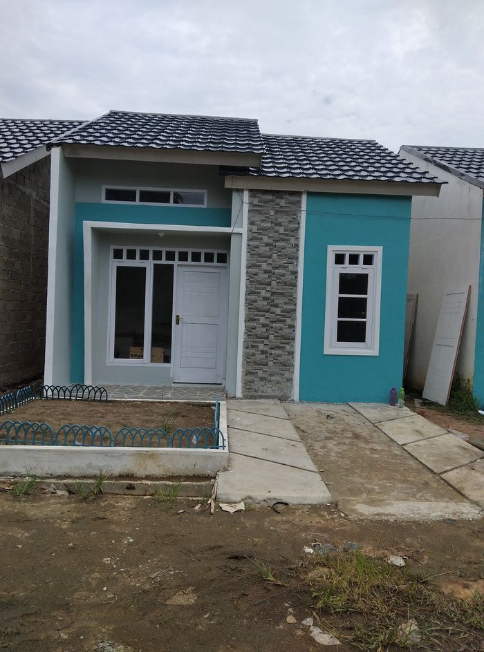 foto tampak rumah tipe 36 perumahan perumahan tri kencana utama