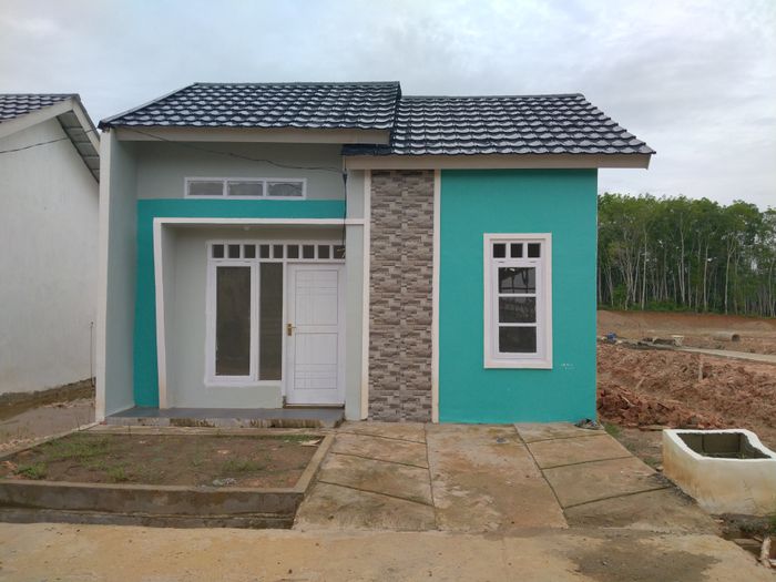 foto tampak rumah tipe 36 perumahan perumahan dwi kencana tahap 3