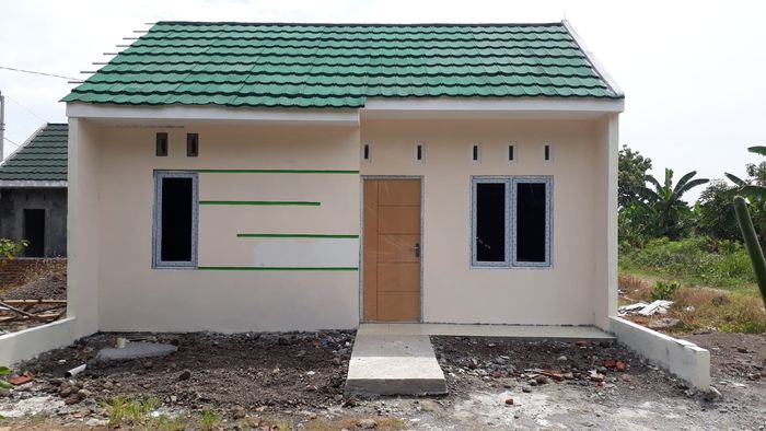 foto tampak rumah tipe 30/60 perumahan GRIYA ARUM