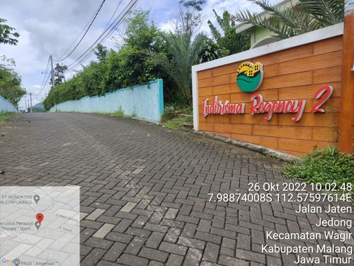 foto gerbang perumahan INDIRISMA REGENCY 3